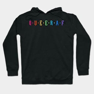 Queer AF LGBTQ Valentine's Day Hoodie